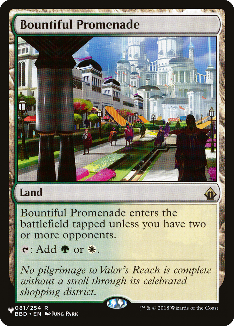 Bountiful Promenade (LIST-081/254) - The List Reprints