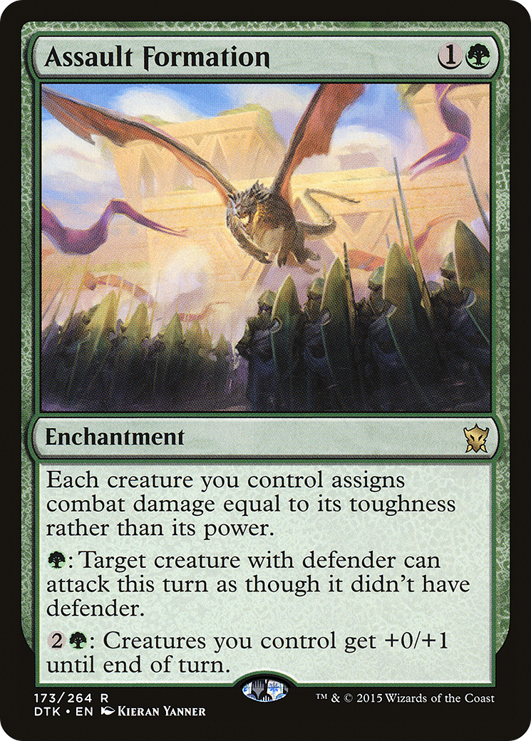 Assault Formation (DTK-173) - Dragons of Tarkir Foil