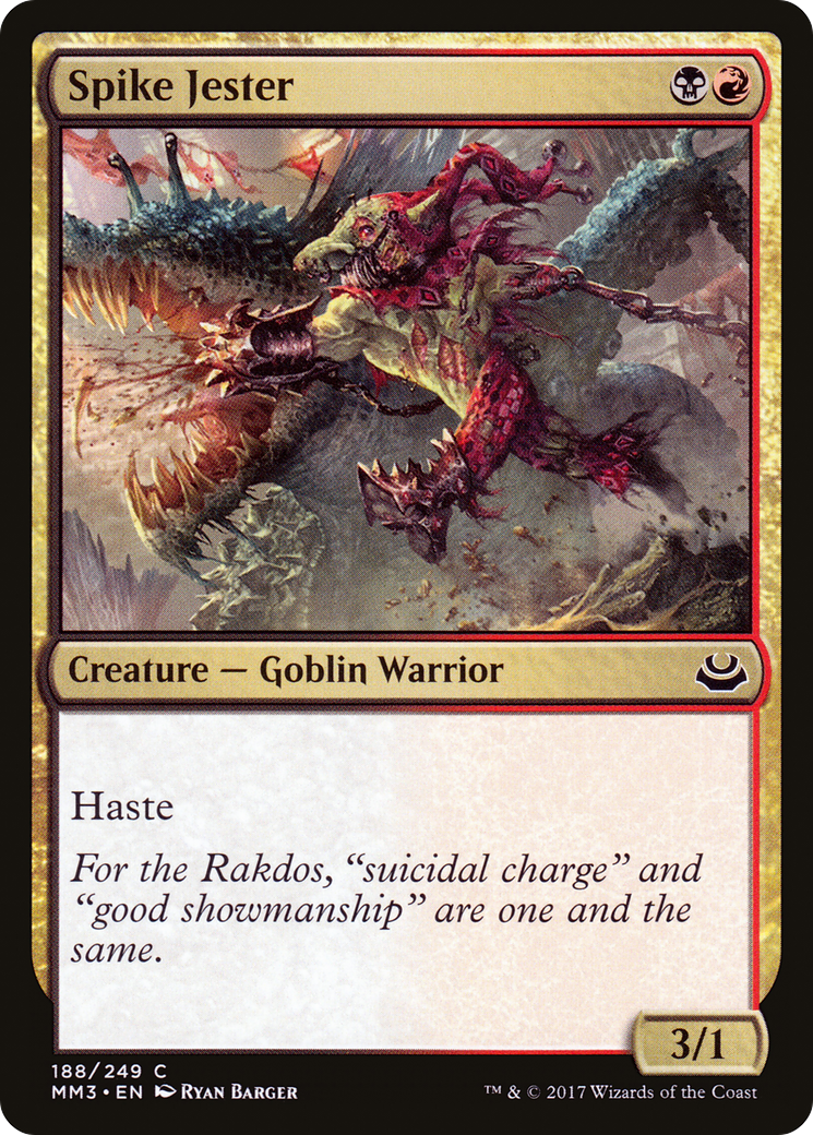 Spike Jester (MM3-188) - Modern Masters 2017