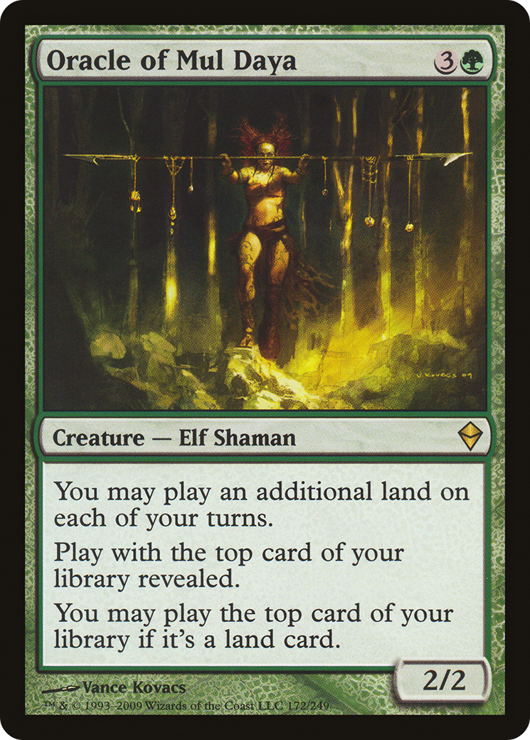 Oracle of Mul Daya (ZEN-172) - Zendikar Foil