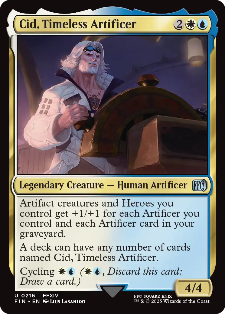 Cid, Timeless Artificer (0216) (FIN-216) - FINAL FANTASY