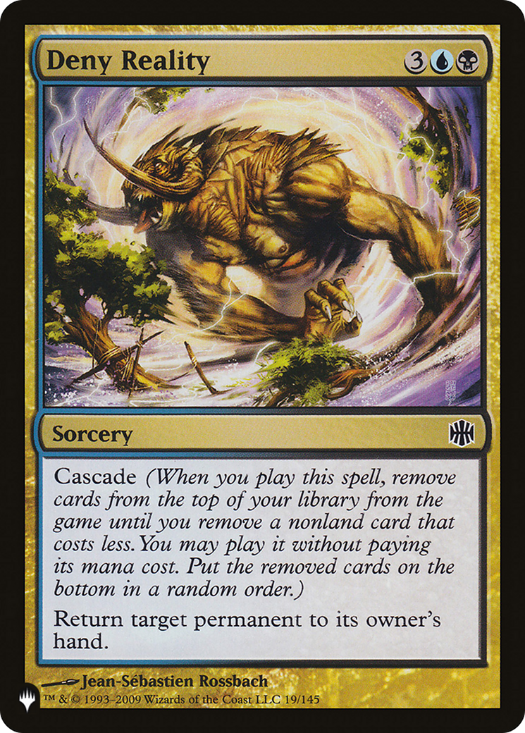 Deny Reality (ARB) (LIST-19/145) - The List