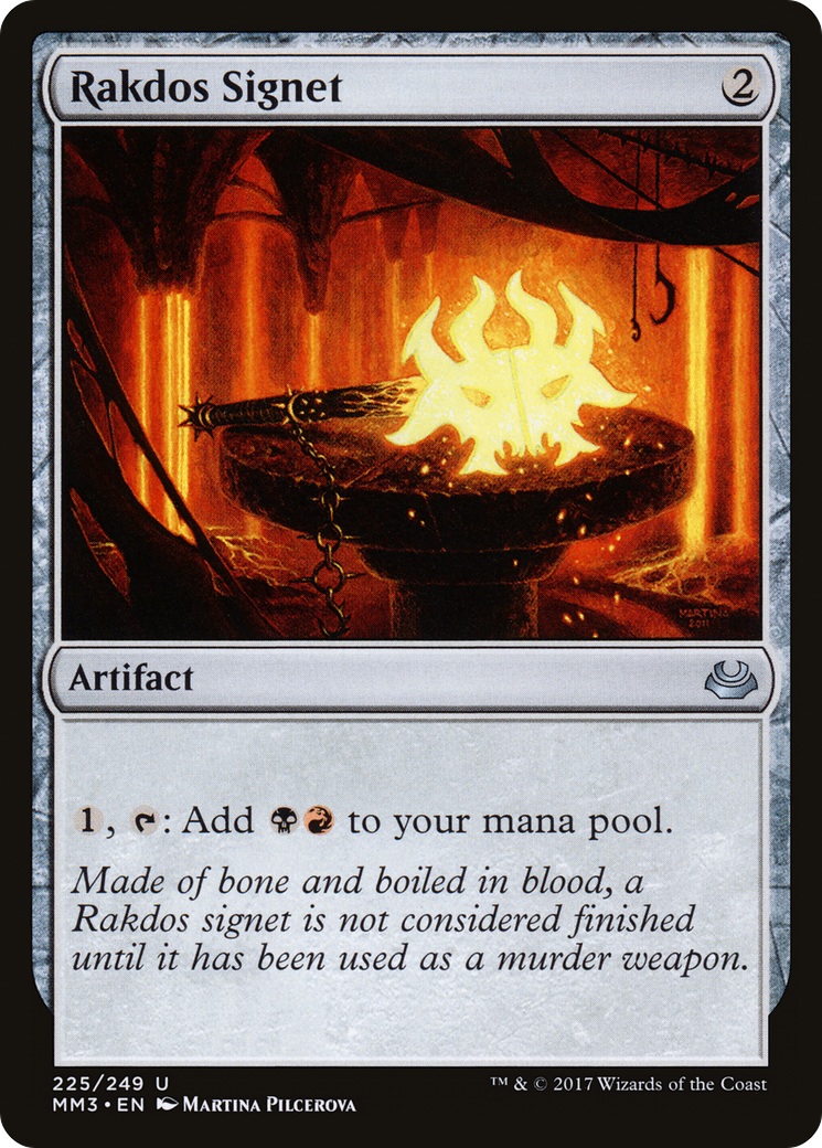 Rakdos Signet (MM3-225) - Modern Masters 2017