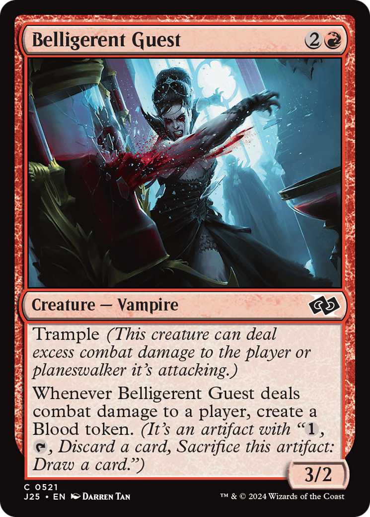 Belligerent Guest (J25-521) - Foundations Jumpstart