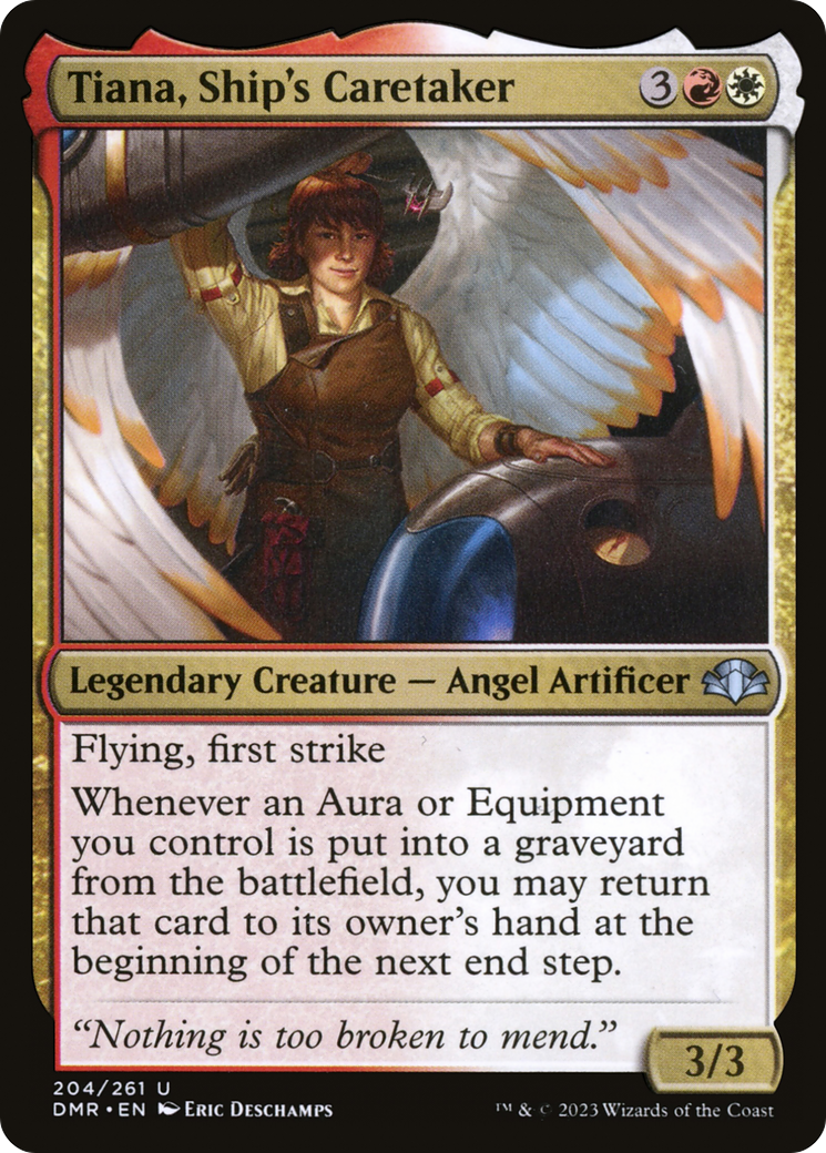 Tiana, Ship's Caretaker (DMR-204) - Dominaria Remastered Foil