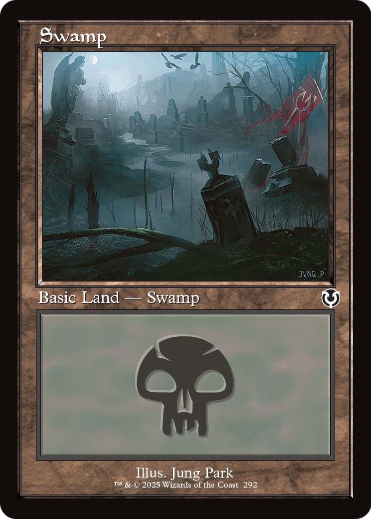 Swamp (292) (Retro Frame) (INR-292) - Innistrad Remastered
