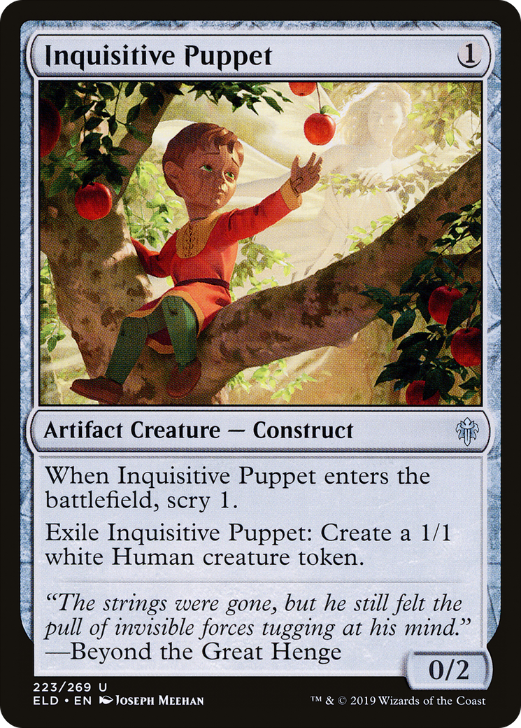 Inquisitive Puppet (ELD-223) - Throne of Eldraine