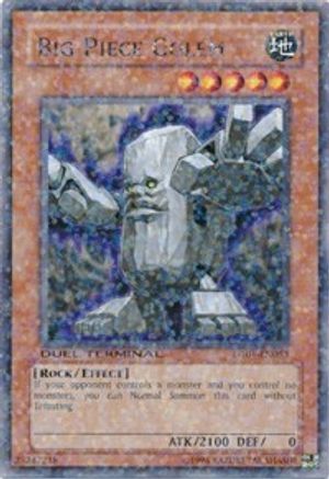 Big Piece Golem (DT01-EN053) - Duel Terminal 1 Limited