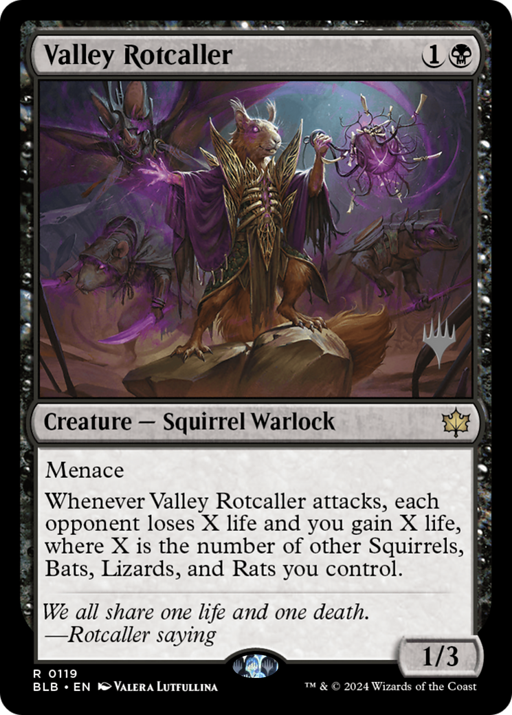 Valley Rotcaller (PPBLB-119) - Bloomburrow Promos Foil