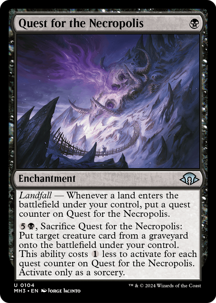 Quest for the Necropolis (MH3-104) - Modern Horizons 3