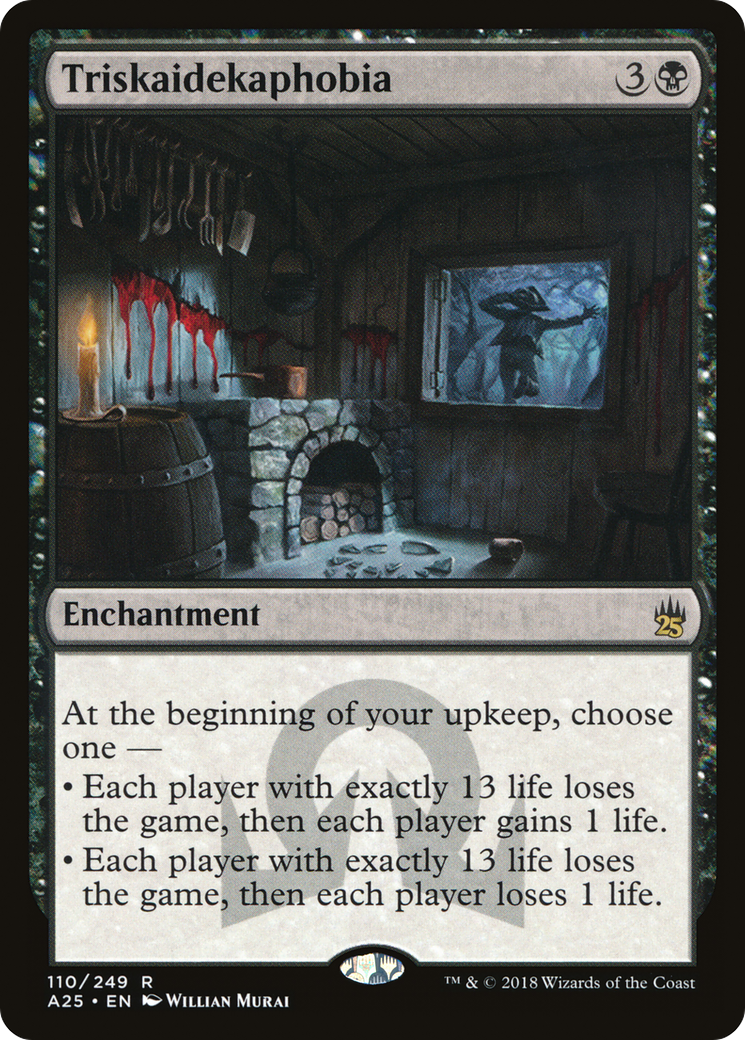 Triskaidekaphobia (A25-110) - Masters 25 Foil