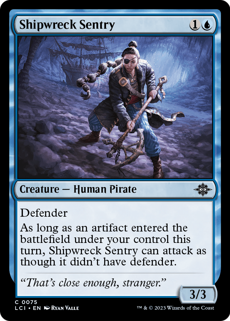 Shipwreck Sentry (LCI-075) - The Lost Caverns of Ixalan