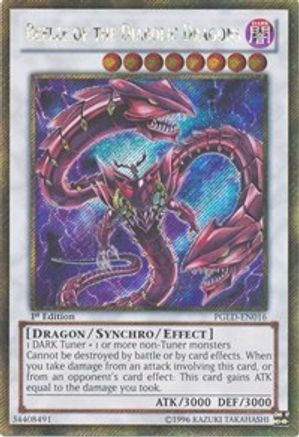 Beelze of the Diabolic Dragons (PGLD-EN016) - Premium Gold 1st Edition