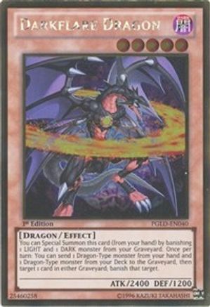Darkflare Dragon (PGLD-EN040) - Premium Gold Unlimited