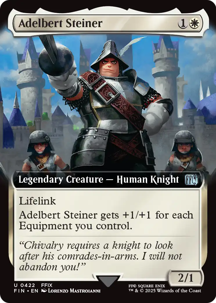 Adelbert Steiner (Extended Art) (FIN-422) - FINAL FANTASY: (Extended Art)
