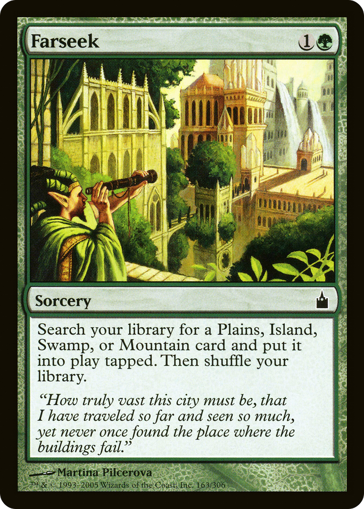 Farseek (RAV-163) - Ravnica: City of Guilds Foil