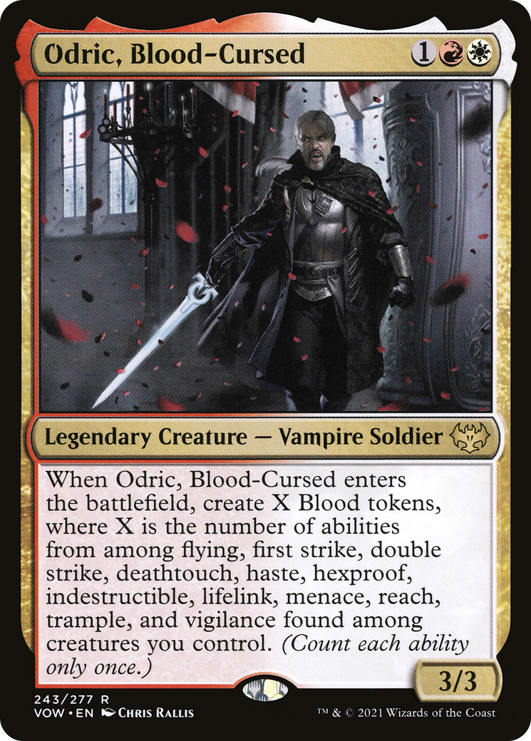 Odric, Blood-Cursed (VOW-243) - Innistrad: Crimson Vow