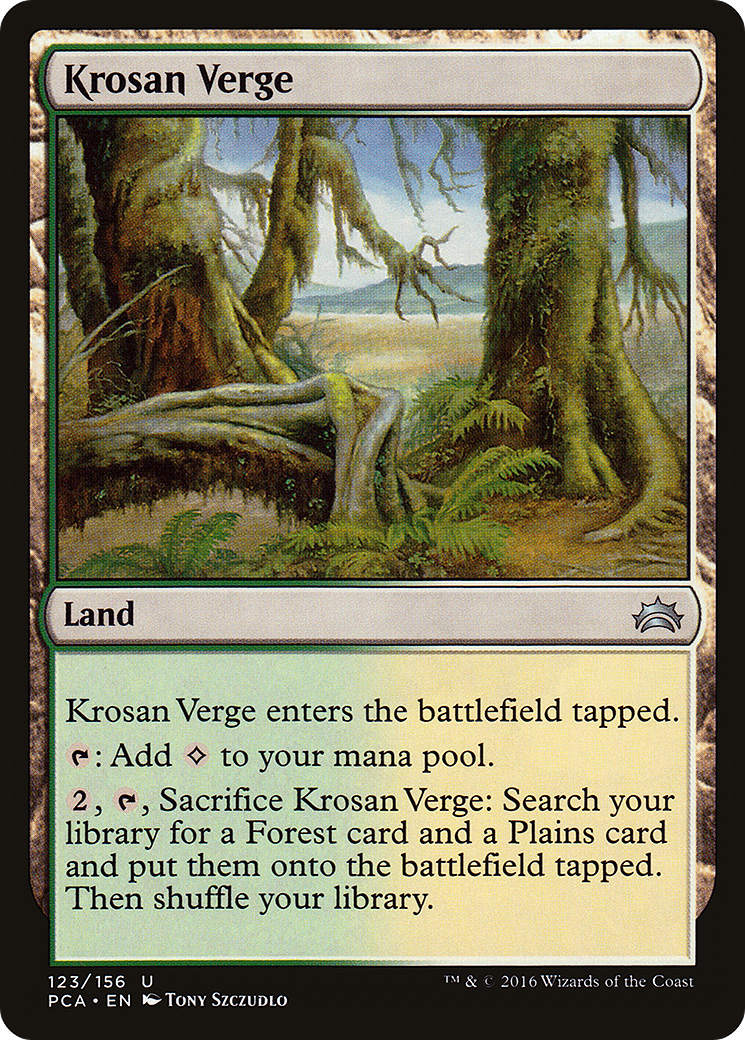 Krosan Verge (PCA-123) - Planechase Anthology