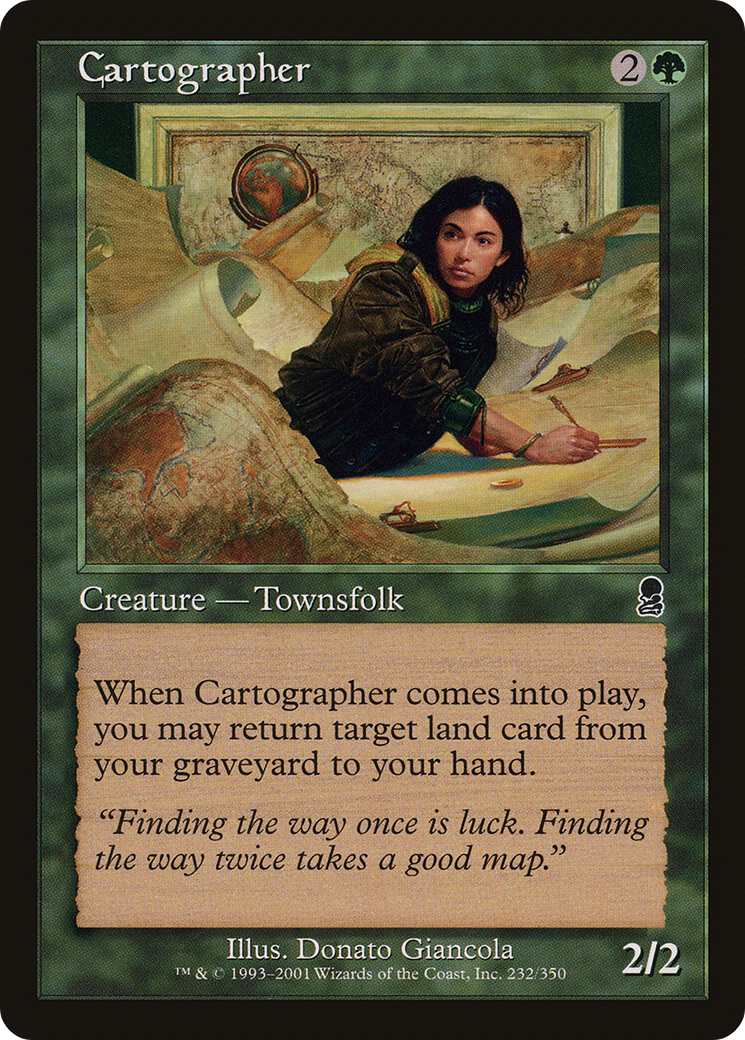 Cartographer (ODY-232) - Odyssey Foil