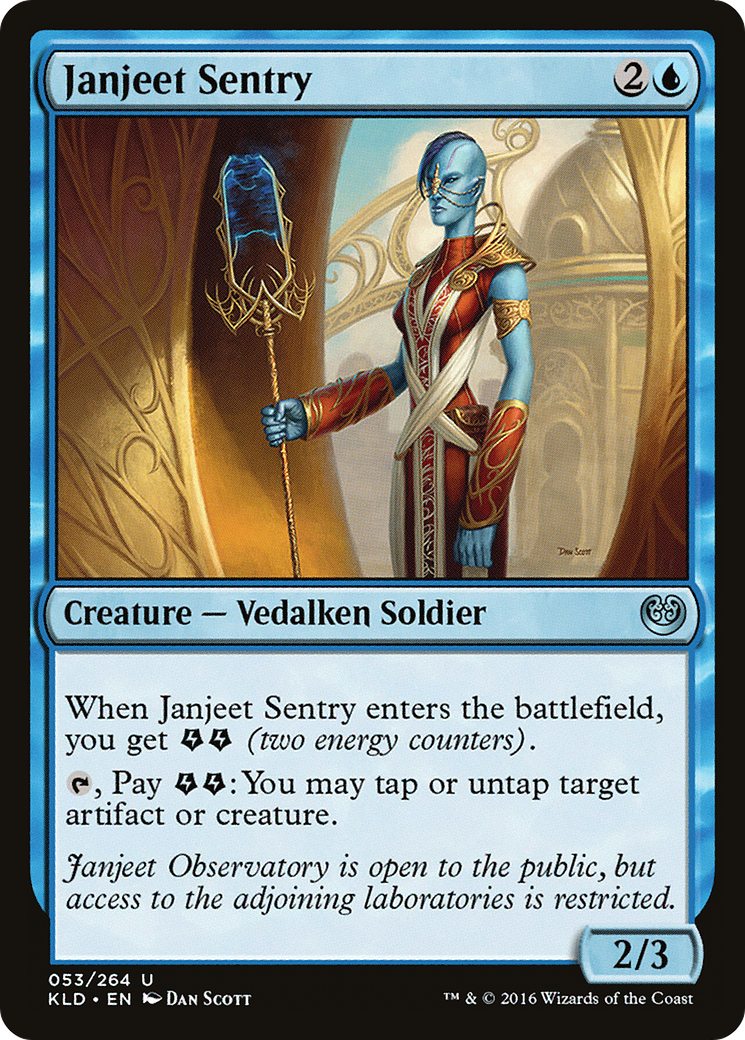 Janjeet Sentry (KLD-053) - Kaladesh Foil