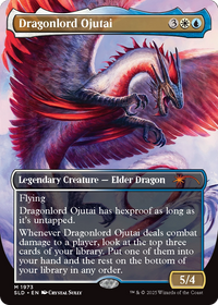 Dragonlord Ojutai (SLD-1973) - Secret Lair Drop (Borderless)