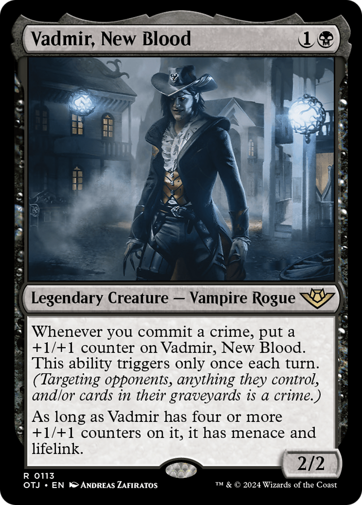 Vadmir, New Blood (OTJ-113) - Outlaws of Thunder Junction Foil