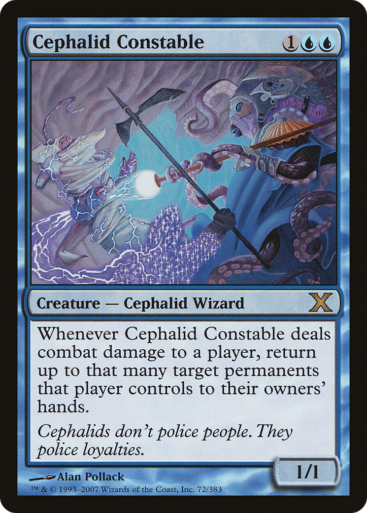Cephalid Constable (10E-072) - Tenth Edition