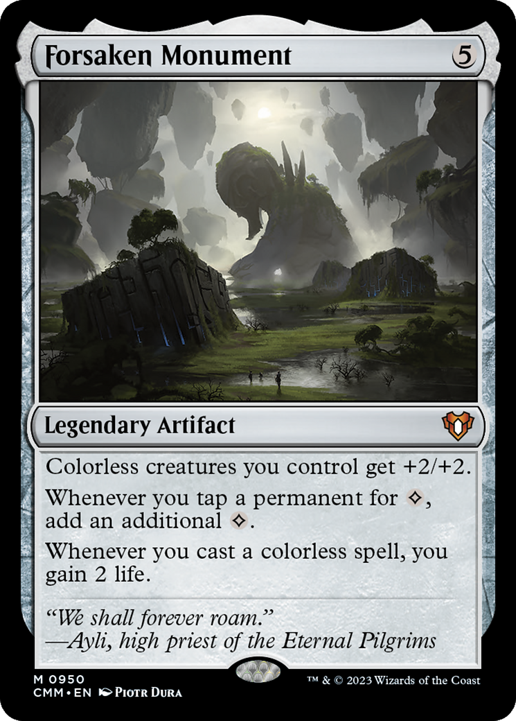 Forsaken Monument (CMM-950) - Commander Masters