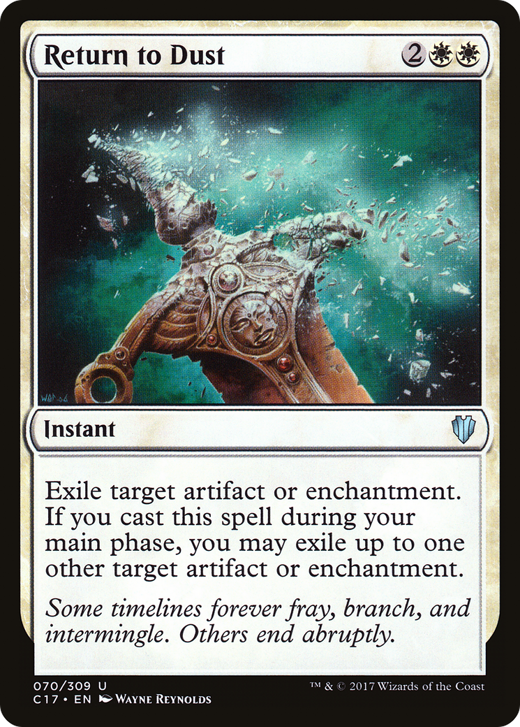 Return to Dust (C17-070) - Commander 2017