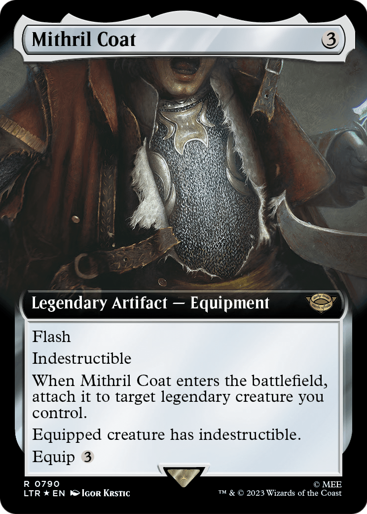 Mithril Coat (Extended Art) (Surge Foil) (LTR-790) - The Lord of the Rings: Tales of Middle-earth: (Extended Art) Foil