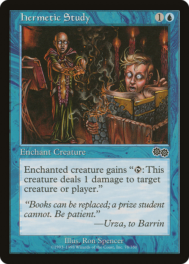 Hermetic Study (USG-078) - Urza's Saga