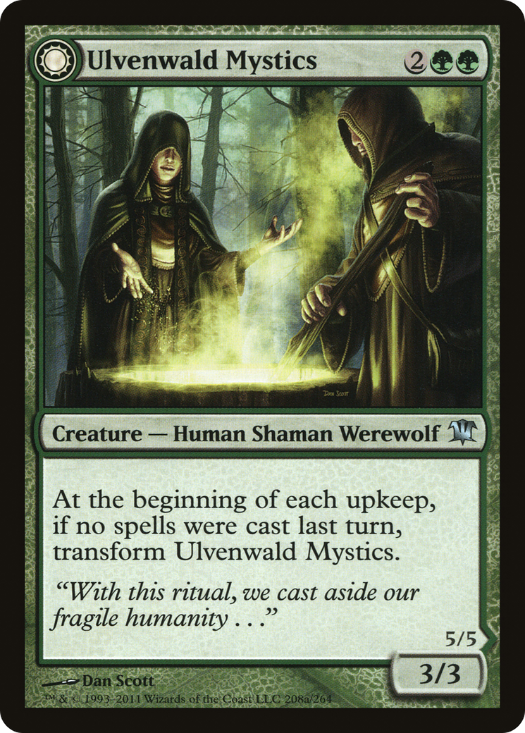 Ulvenwald Mystics (ISD-208) - Innistrad: (Double Faced Transform)