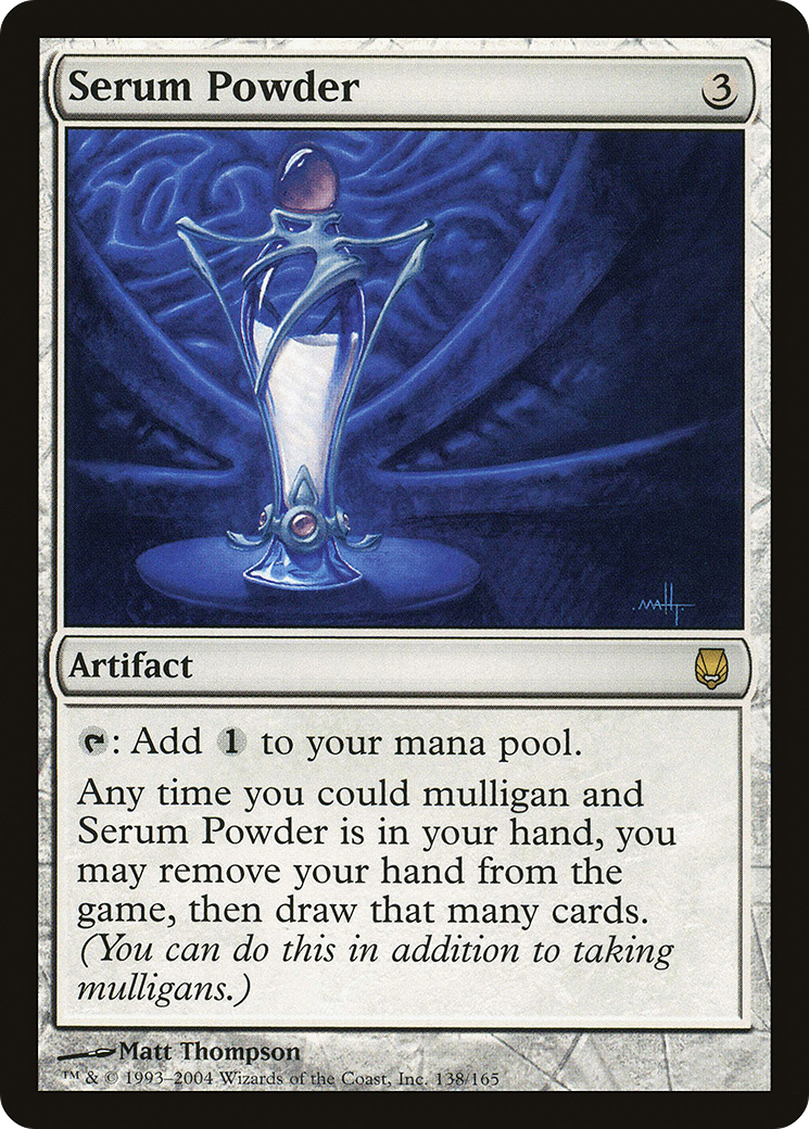 Serum Powder (DST-138) - Darksteel Foil