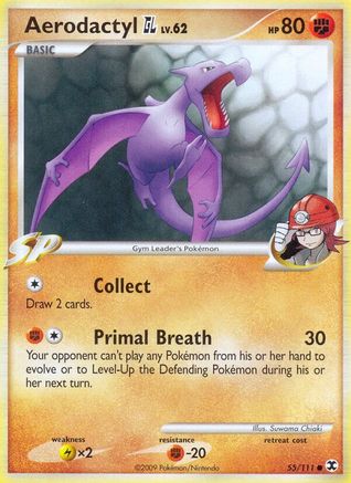 Aerodactyl GL 055 Rising Rivals - Common
