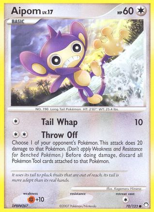 Aipom Mysterious Treasures - Common