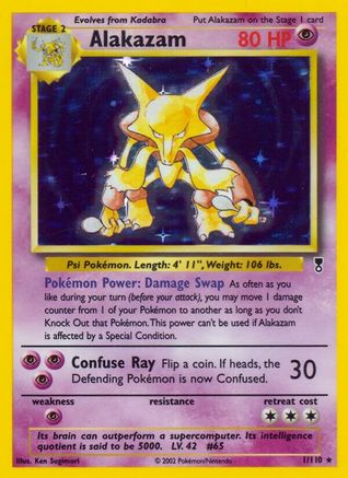 Alakazam - Reverse Holofoil Legendary Collection - Holo Rare