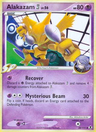 Alakazam E4 038 Rising Rivals - Uncommon