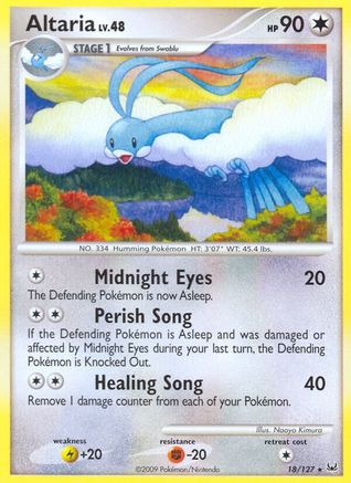 Altaria Platinum - Rare