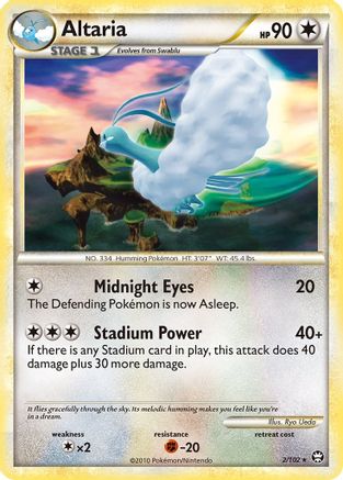 Altaria - Reverse Holofoil Triumphant - Holo Rare