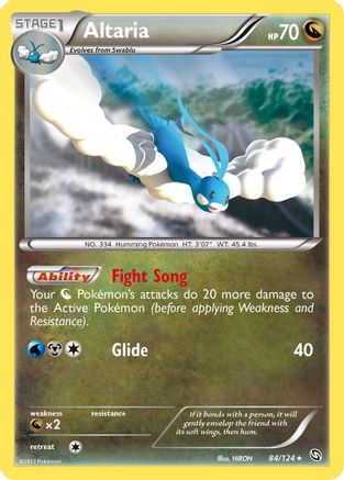 Altaria - Reverse Holofoil Dragons Exalted - Holo Rare