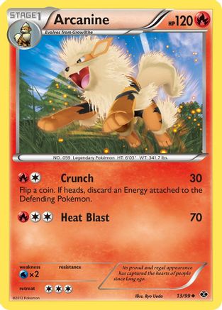 Arcanine (13) (13) 013 Next Destinies - Uncommon