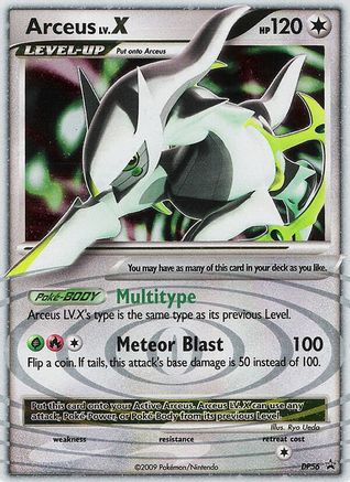 Arceus LV.X - DP56 - Holofoil Diamond and Pearl Promos - Promo