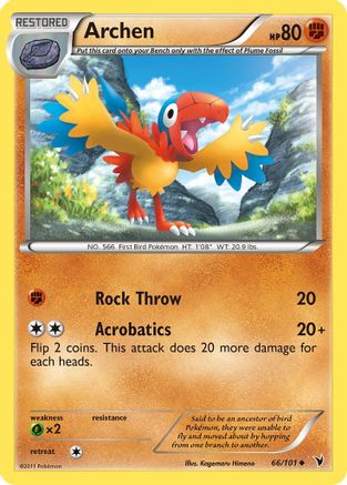 Archen - Reverse Holofoil Noble Victories - Uncommon