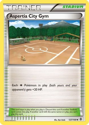 Aspertia City Gym - Reverse Holofoil Boundaries Crossed - Uncommon