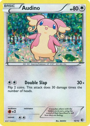 Audino - 12/12/12 - Holofoil McDonalds Promos 2011 - Promo
