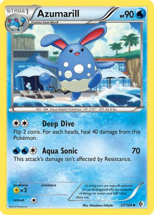 Azumarill Boundaries Crossed - Uncommon