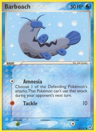 Barboach - Reverse Holofoil Deoxys - Common