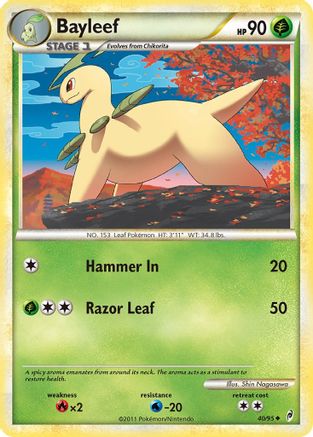 Bayleef 040 Call of Legends - Uncommon