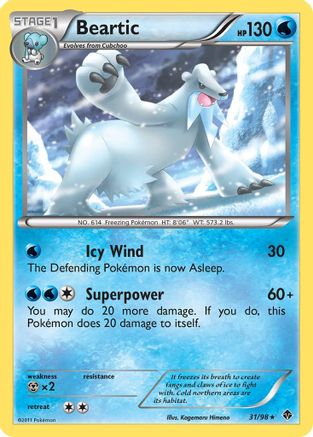 Beartic (31) Emerging Powers - Rare