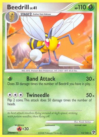 Beedrill Great Encounters - Rare